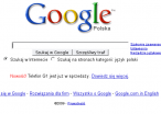 Pierwsza reklama na stronie głównej Google