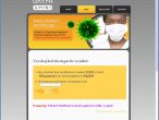 Strona z testem na A/H1N1 naciągająca internautów na Premium SMS-y
