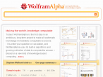 Wolfram Alpha - strona główna wyszukiwarki