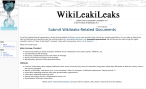 Fragment strony WikiLeakiLeaks.org