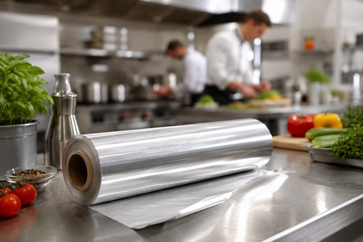 Folia aluminiowa w gastronomii