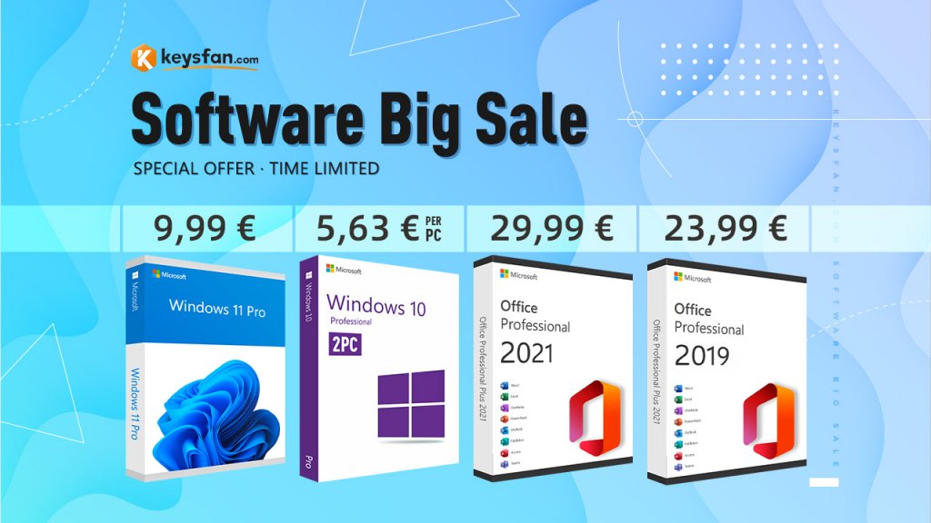 Chcesz kupić tanie i sprawdzone oprogramowanie? Oryginalny system Windows 10 Pro już od 5,63 euro!