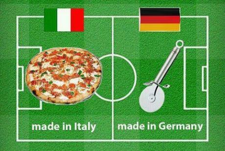 Przed meczem Niemcy - Włosi