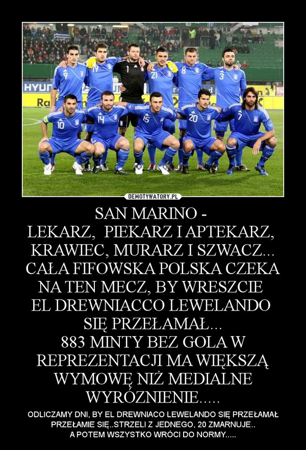 Mecz z San Marino