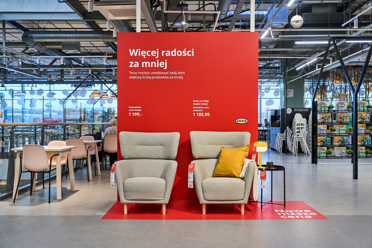 IKEA inwestuje pół miliarda złotych w obniżkę cen pięciu tysięcy produktów