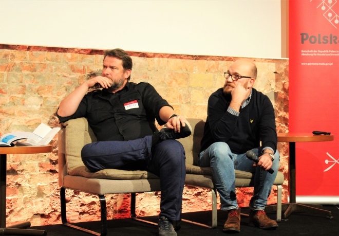 Panel dyskusyjny   Bartek Gola (SpeedUp Group), Tobias Szarowicz (Bundesverband Deutsche Startups e.V.)  24.11.2016 Berlin