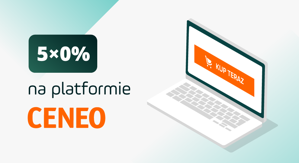 Ceneo.pl wprowadza raty 5x0 proc od PayU