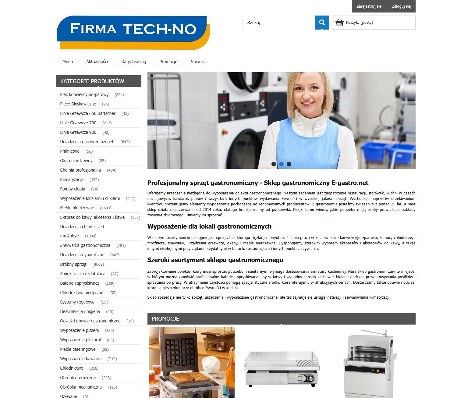 Sklep gastronomiczny E-gastro.net