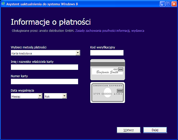 Aktualizacja systemu do Windowsa 8 - rys. 7