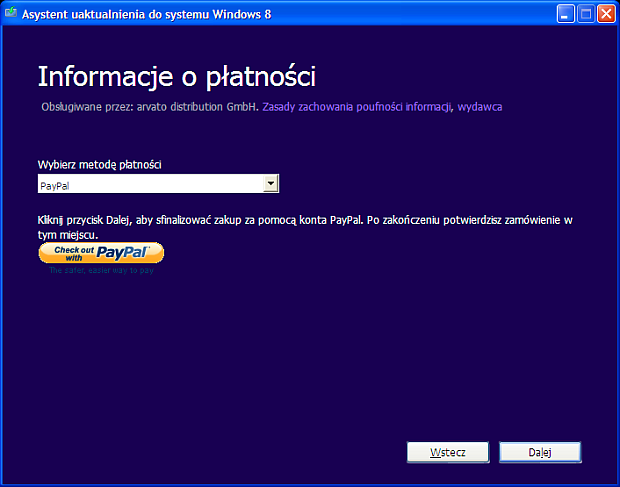 Aktualizacja systemu do Windowsa 8 - rys. 8