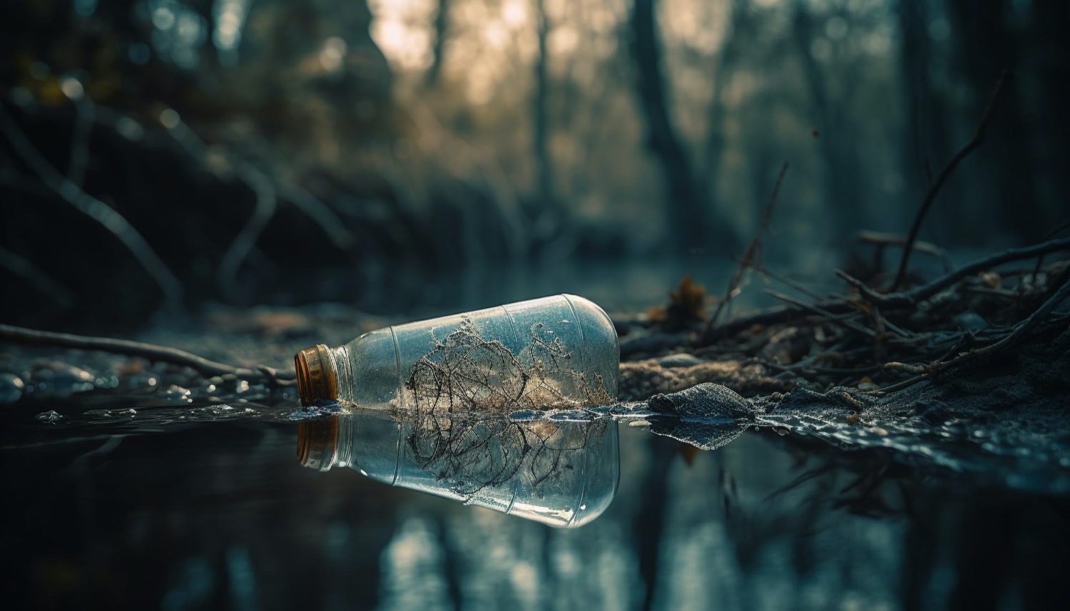 Litr butelkowanej wody może zawierać nawet do ćwierć miliona cząsteczek plastiku