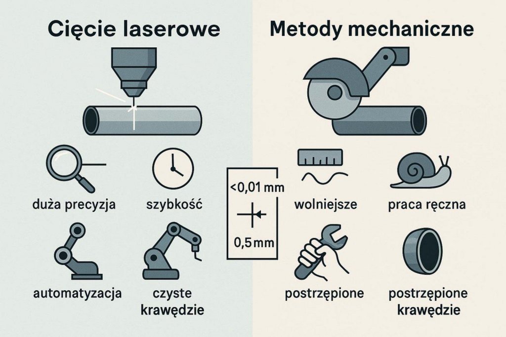 Zalety wykorzystania technologii laserowej do cięcia rur