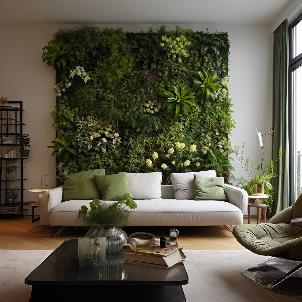 Ogród wertykalny w Twoim domu? Wykańczanie mieszkań zielonymi ścianami