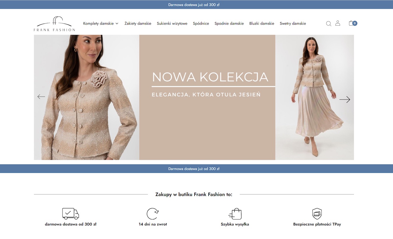 elegancka odzież damska