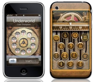 GelaSkins dekoracyjna folia ochronna na iPhone 3G/3GS - Underworld 