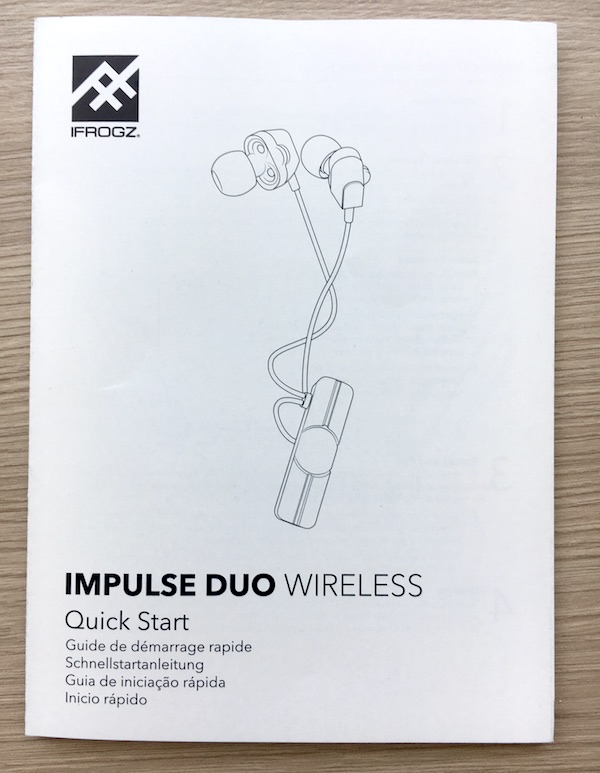 słuchawki IFROGZ Impulse Duo Wireless Bluetooth instrukcja