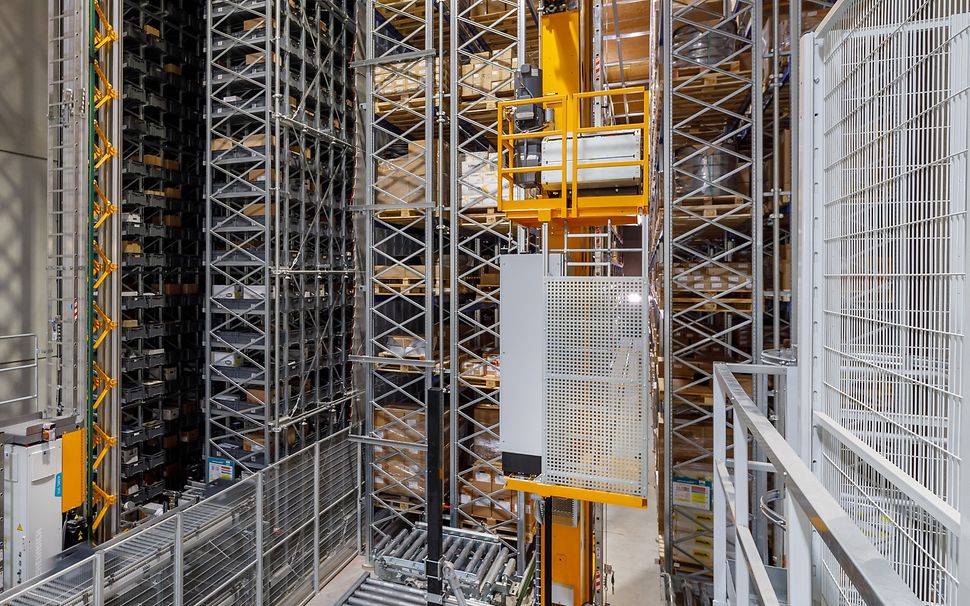 Automatyczne regały paletowe