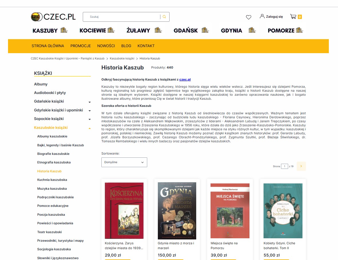 historia Kaszub Czec