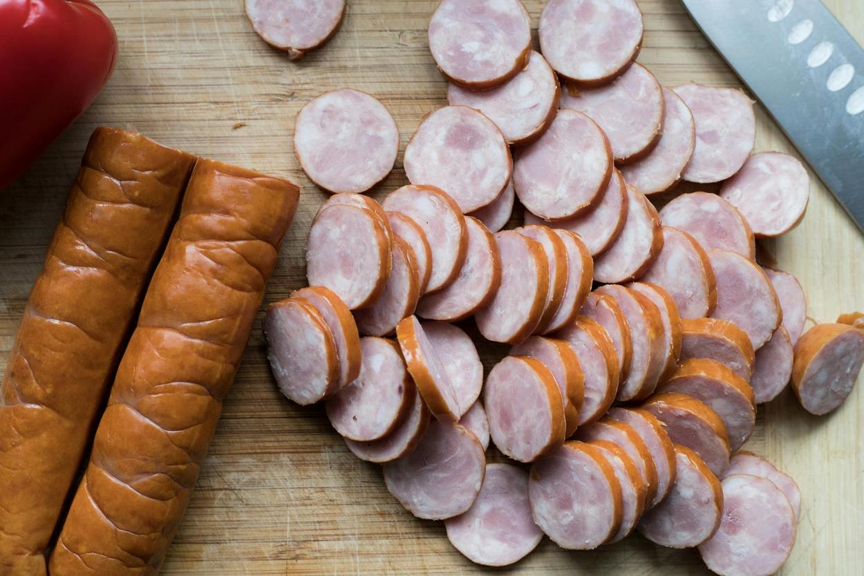 kielbasa, jedzenie