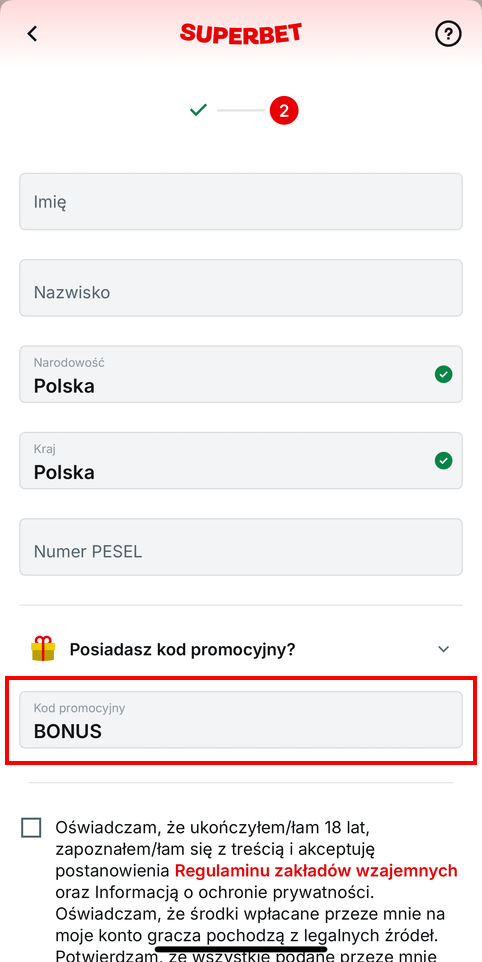 Gdzie znaleźć kod promocyjny do aplikacji Superbet?