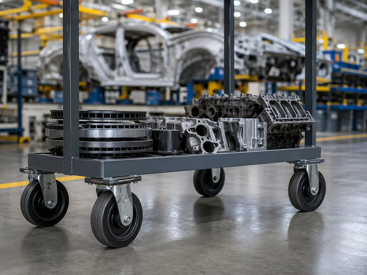 Zestawy kołowe w branży automotive - mobilność, która wpływa na tempo produkcji Zestawy kołowe w branży automotive - mobilność, która wpływa na tempo produkcji