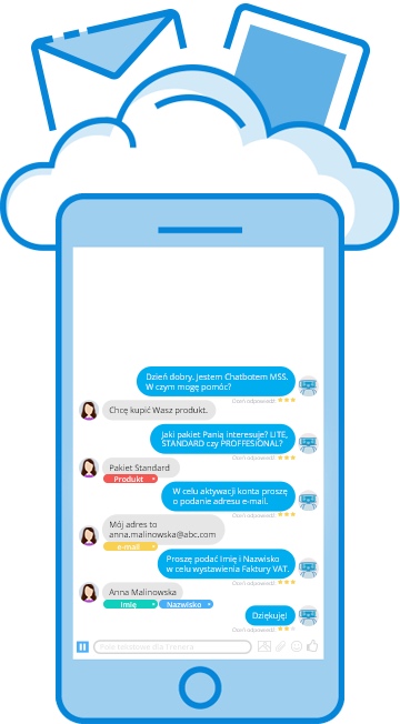 chatbot messenger w telefonie