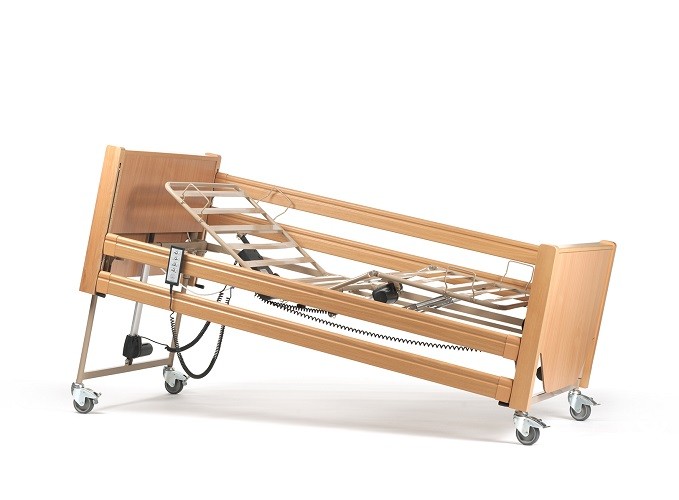 łóżko rehabilitacyjne elektryczne dla chorego leżącego