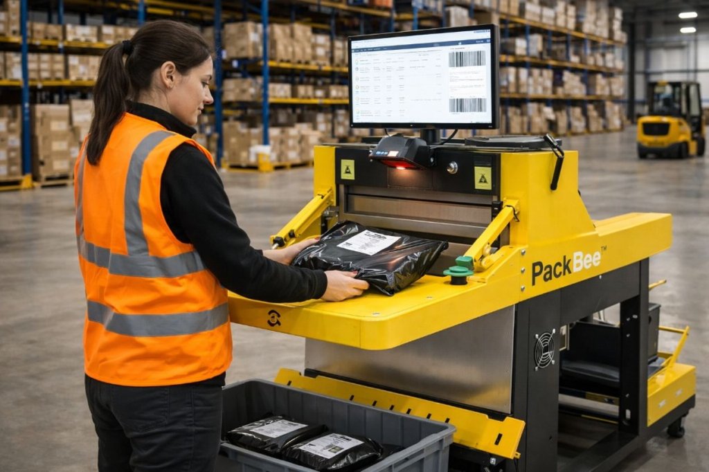 maszyna pakujaca paczki