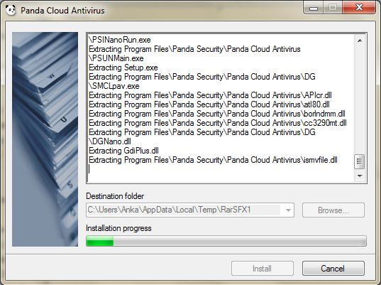 Panda Cloud Antivirus 1.4