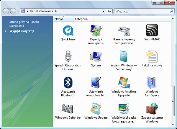 Włączanie automatycznych aktualizacji w systemie Windows Vista