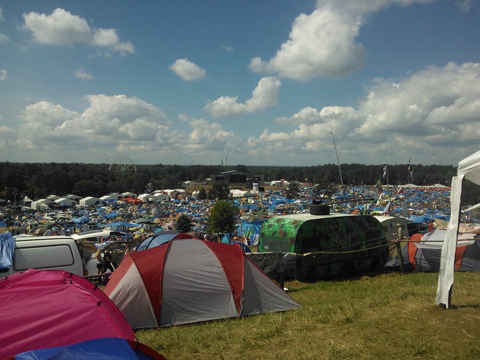 Na przystanku Woodstock 2014 r.