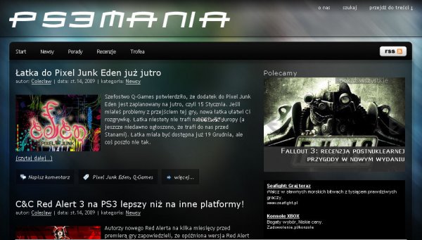 PS3mania.pl - strona główna