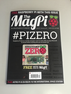 MagPi z komputerem Raspberry Pi