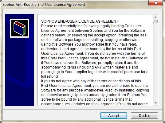 Sophos Anti-Rootkit