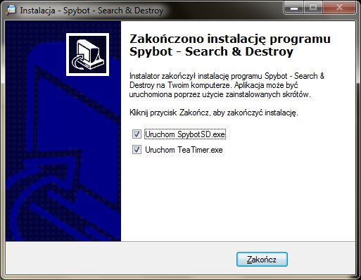 Spybot &ndash; Search & Destroy