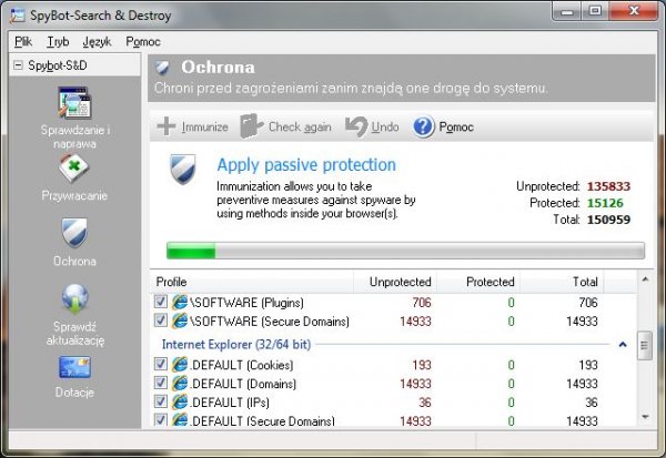 Spybot &ndash; Search & Destroy