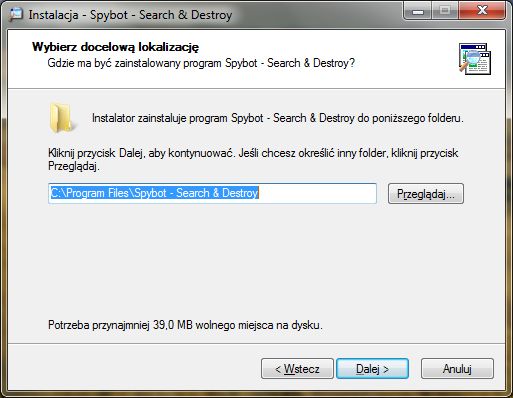 Spybot &ndash; Search & Destroy