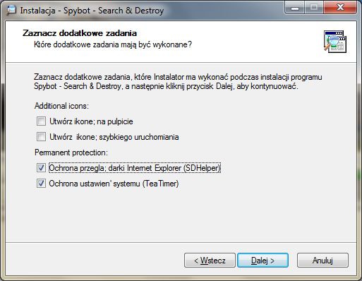 Spybot &ndash; Search & Destroy