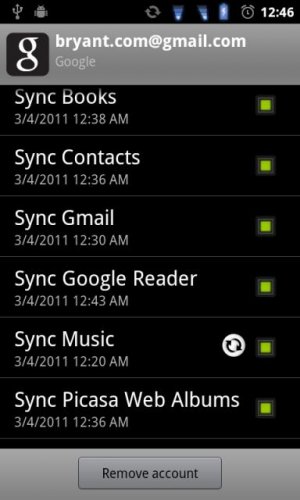Synchronizacja muzyki w Androidzie
