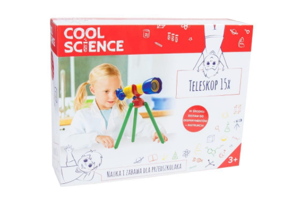Prezent dla pięciolatki. Teleskop Cool Science