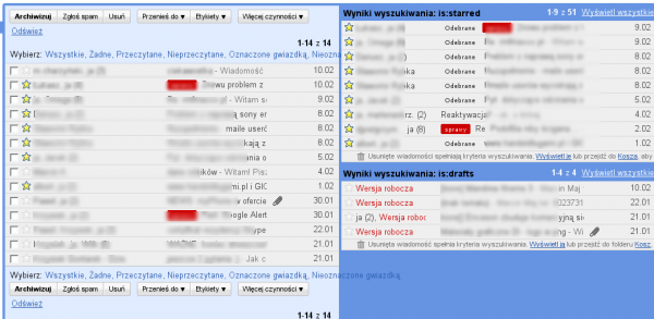 Wiele skrzynek w Gmailu